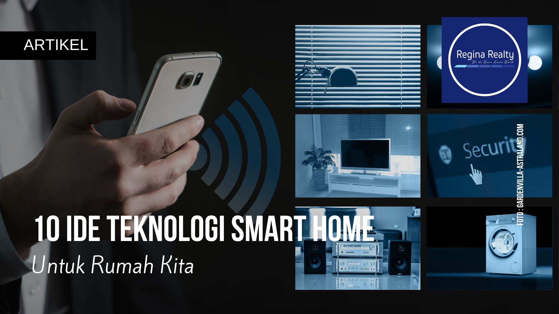 10 Ide Teknologi Smart Home Untuk Rumah Kita | Regina Realty