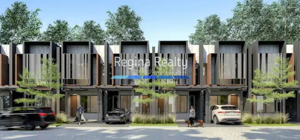 Rumah Dijual Cluster The Ostara BSD City 1 M-an Luas 80-an m2