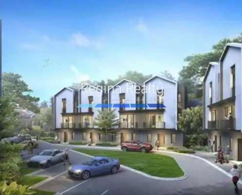 Rumah Dijual Cluster Zena BSD 1 M-an Luas 70-an m2