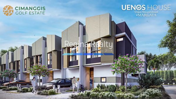 Rumah Dijual Cluster Uenos Cimanggis 1 M-an Luas 70-an m2