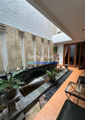 Rumah Disewa Pondok Indah 300 Juta-an/tahun Luas 350-an m2 Full Furnished